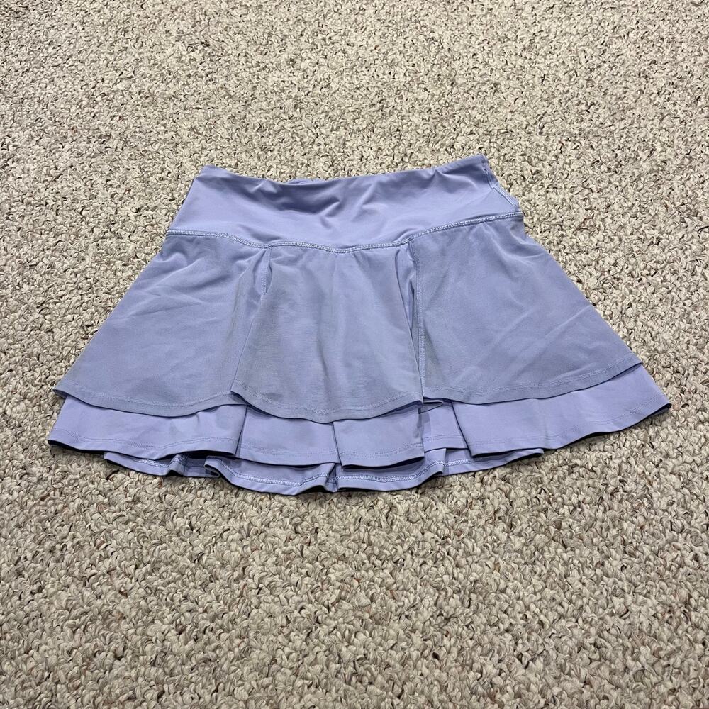 Ivivva by Lululemon Girls Active Skort 14 Lavender Tennis Pickleball Preppy